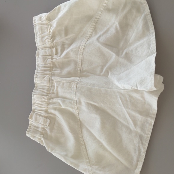 Young fabulous and broke solar denim twill off white short,New,large - Picture 6 of 9